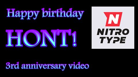 HONT's third anniversary video