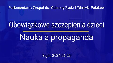 Obowiązkowe szczepienia dzieci. Nauka a propaganda.