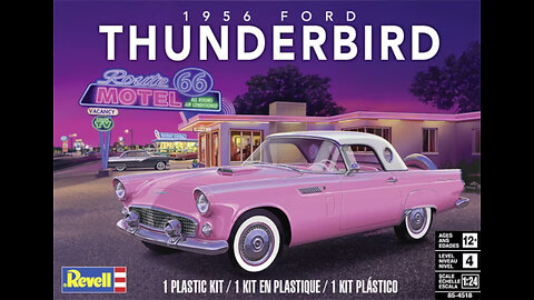 01 1956 Ford Thunderbird - Box Opening - Part 01