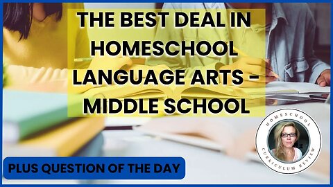 TOP BEST Homeschool curriculum Language Arts MIDDLE SCHOOL Favorite Secular, Christian, Eclectic