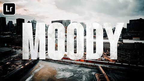 How to Edit Moody Street Photos in Lightroom! (Tutorial)