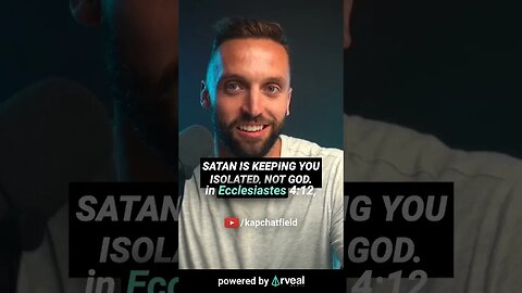 Christian, ISOLATION is Satan's plan for your life 🤯 #jesus #bible #spiritualwarfare #demons #chris