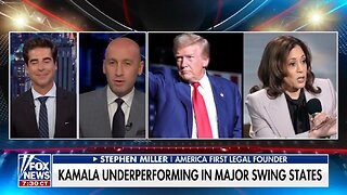 Stephen Miller Does His Best Kamala Harris Impersonation