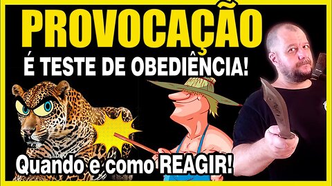 Estão te TESTANDO! Provocação é teste de OBEDIÊNCIA!