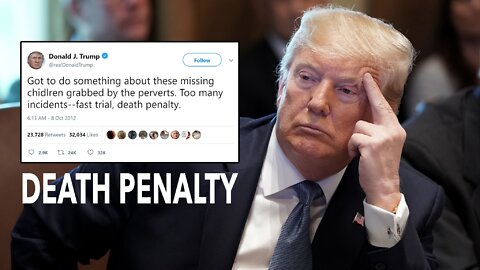 Trump supports the DEATH PENALTY