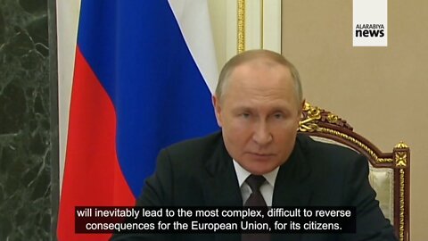 Putin says sanctions worse for Europe, Russia handled food security, Ruble is the best performing currency now