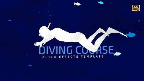 After Effects Template - Diving Course / Dive School