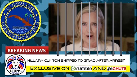 TRIBUNAL SERIES #2 CLINTON SHIPPED TO GETMO WAITING MILITARY TRIBUNAL