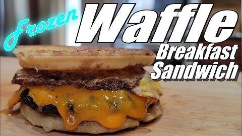 Ultimate Breakfast Sandwich? Mouthwatering Frozen Waffles, Sausage, and Eggs Recipe!