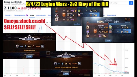 Contra Returns: 6/4/22 Legion Wars - 3v3 King of the Hill