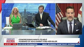 Congressman Wants to help husband of Ashli Babbit find her Killer