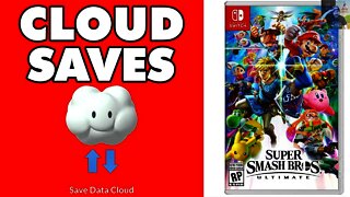 Super Smash Bros Ultimate WILL Support Cloud Saves!