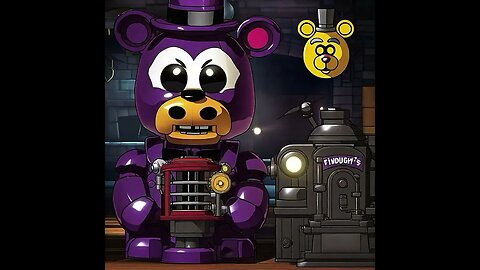 Five nights at Freddy’s steam engine #fivenightsatfreddys #steamengine #wonderapp