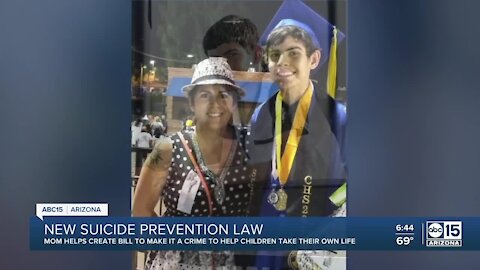 Ducey signs bill making it a crime to encourage teen suicide