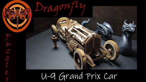 U-9 Grand Prix 3D Wooden Puzzle