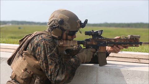 Day/Night Live-Fire - Marine Corps Combat Readiness Evaluation on Camp Lejeune, North Carolina