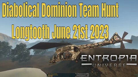 Diabolical Dominion Migration Team Hunt Longtooth june 21st 2023