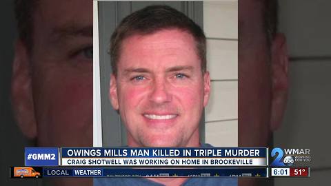 Owings Mills father identified as victim in Montgomery Co. triple shooting