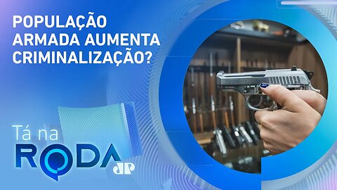 Debate completo sobre porte de ARMAS; discussão entre Bissoli e Monteiro | TÁ NA RODA