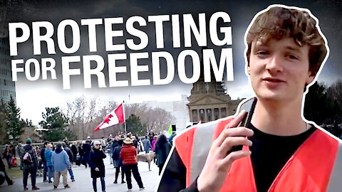 “Standing for rights and freedoms”: Alberta legislature protesters continue risking $1,200 fines