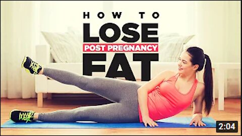 How to Lose Belly Fat After Pregnancy | 10 Effective ways Exercises