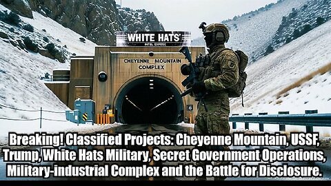 Breaking! Classified Projects- Cheyenne Mountain, USSF, Trump, White Hats Military...