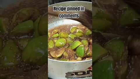 Fresh fig jam #shorts #ytshorts #viral #viralreels #trending #happycookingtoyou #homemadejam #figs