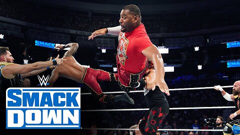 A total melee kicks off the Eight-Man Tag Team Match: SmackDown highlights