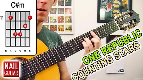 Counting Stars ★ One Republic ★ Acoustic Guitar Lesson - Easy How To Play Tutorial