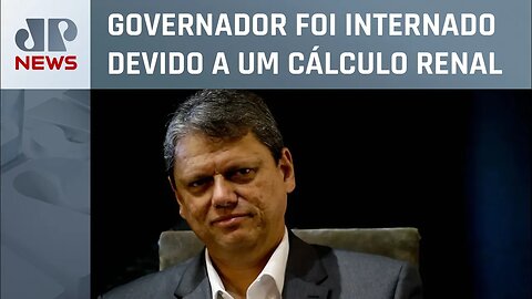 Após alta hospitalar, Tarcísio de Freitas retoma sua agenda na Europa