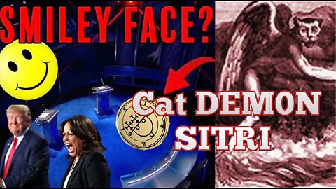 DEBATE 2024 - Strange DEM0NIC Symbolism & REVELATI0N 13 Revealed or Just Weird Coincidence?