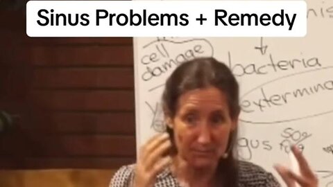 Barbara O’Neill - Sinus Problems + Remedy