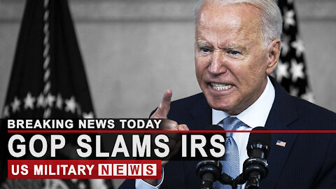 BREAKING NEWS TODAY: GOP SENATOR SLAMS IRS REPORTING PROPOSAL