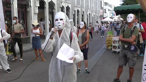 Les Masques Blancs - Témoignages publics - Saint-Denis de La Réunion - 22 mai 2021