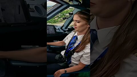 👩🏻‍✈️ A320 takeoff Vilnius🇱🇹 #pilot #airbus #lithuania