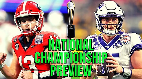 College Football Playoff National Championship Preview | Full TCU vs Georgia Betting Breakdown!