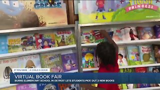 Virtual book fair at Burns Elementary