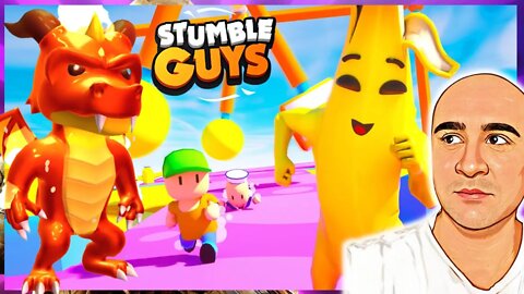 👑 STUMBLE GUYS AO VIVO 👑 SALINHA COM OS CRIA ⭐ ZERANDO O BLOCK DASH ⭐