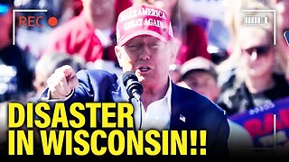 🚨Trump Has PSYCHOTIC FIT at DISASTER Speech in Wisconsin