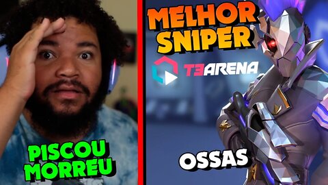 OSSAS ESSE É O MELHOR SNIPE DO JOGO! T3 ARENA