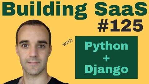 Ordering Existing Models - Building SaaS with Python and Django #125