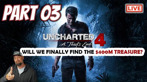 Uncharted 4 PC Gameplay Walkthrough Part 03: Will We FINALLY Find The $400M Treasure?