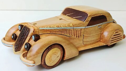 Ingenious Skills And Techniques Woodworking - Alfa Romeo 8C 2900B