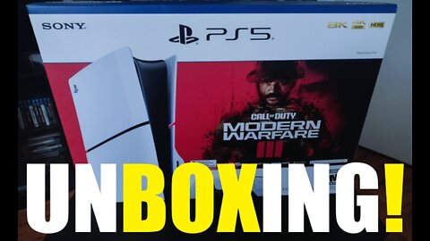 Playstation 5 Slim Unboxing!