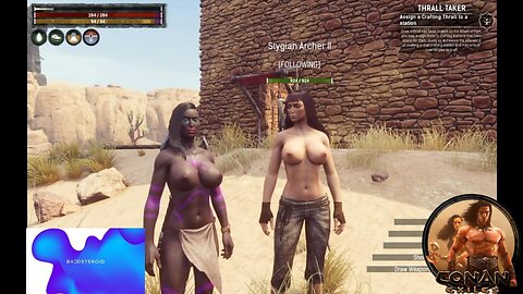 Conan Exiles journey steps for Medium armor Busty Boobs #Boosteroid #conanexiles