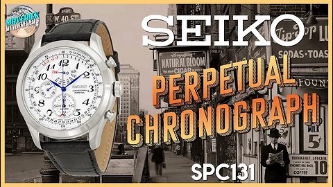 Classic Looker! | Seiko Alarm Perpetual Chronograph 100m Quartz SPC131 Unbox & Review