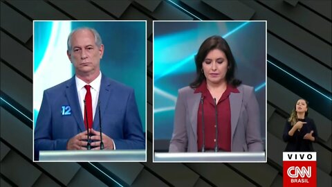 Ciro Gomes (PDT) responde pergunta sobre segundo turno; Simone Tebet (MDB) comenta | @SHORTS CNN