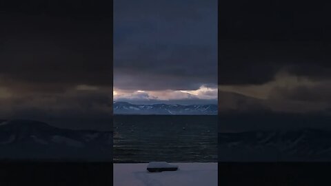 Lake Tahoe in winter