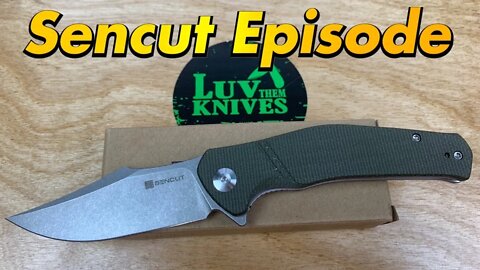 Sencut Episode /includes disassembly/ great design / full size and lightweight !