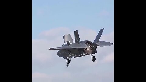 F-35B Landing Vertically ! #aviation